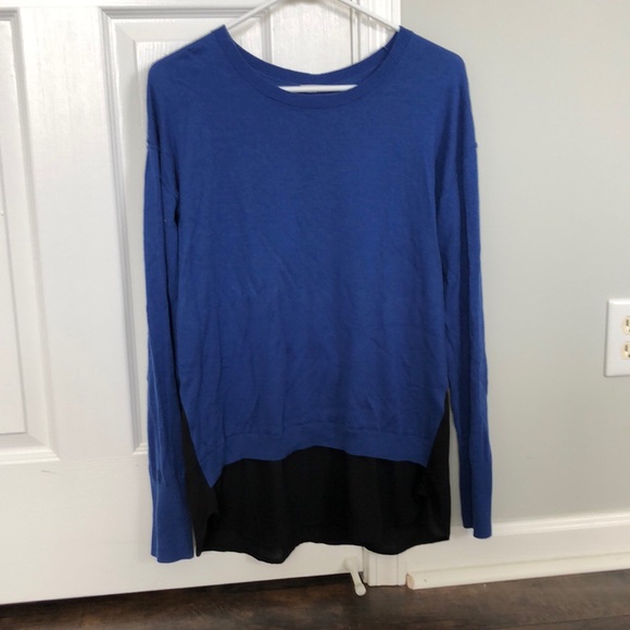 Blue and black top - Picture 1 of 4